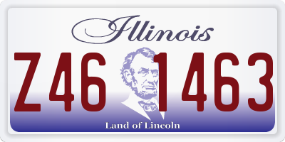 IL license plate Z461463