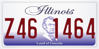 IL license plate Z461464