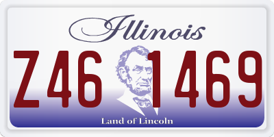 IL license plate Z461469