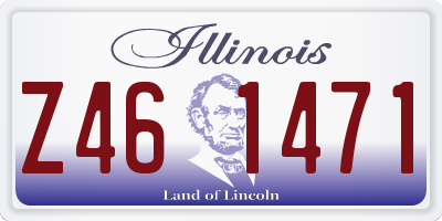 IL license plate Z461471