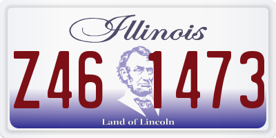 IL license plate Z461473