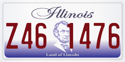 IL license plate Z461476