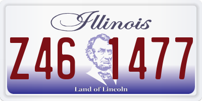 IL license plate Z461477