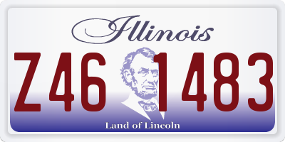IL license plate Z461483
