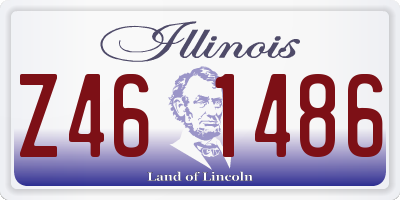 IL license plate Z461486