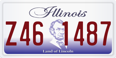 IL license plate Z461487