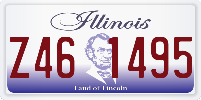 IL license plate Z461495