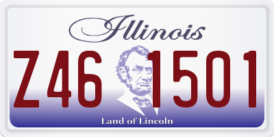 IL license plate Z461501