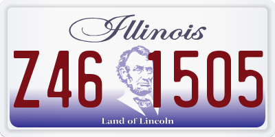 IL license plate Z461505