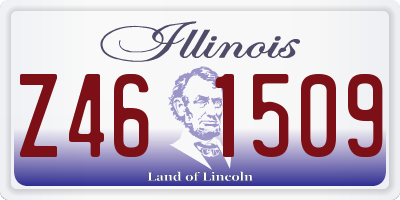 IL license plate Z461509
