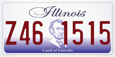 IL license plate Z461515