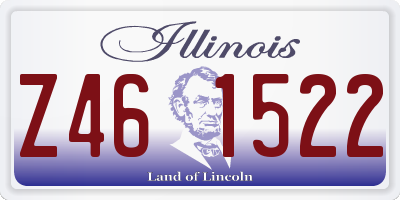 IL license plate Z461522