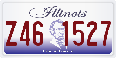 IL license plate Z461527