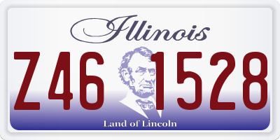 IL license plate Z461528
