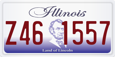 IL license plate Z461557