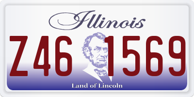 IL license plate Z461569