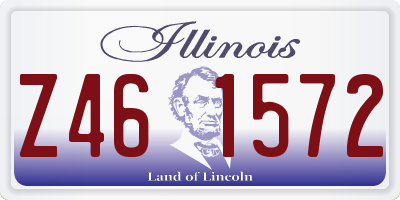 IL license plate Z461572
