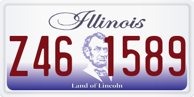 IL license plate Z461589