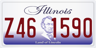 IL license plate Z461590