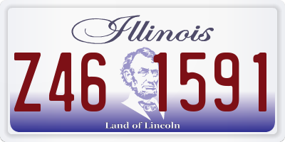 IL license plate Z461591