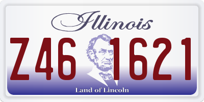 IL license plate Z461621
