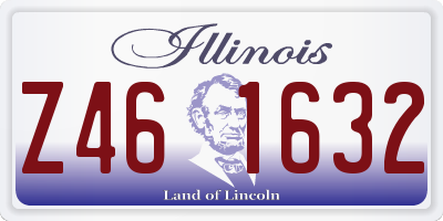 IL license plate Z461632