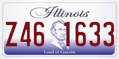 IL license plate Z461633