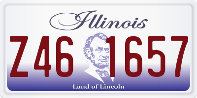 IL license plate Z461657