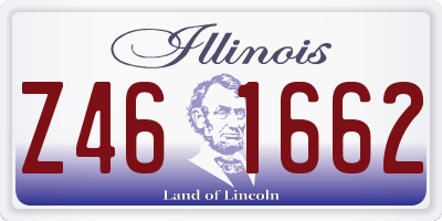 IL license plate Z461662
