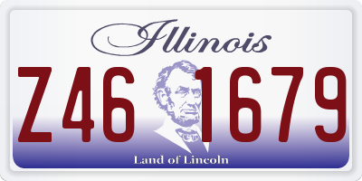 IL license plate Z461679