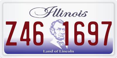 IL license plate Z461697