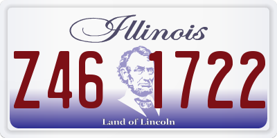 IL license plate Z461722