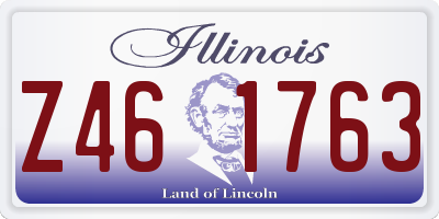 IL license plate Z461763
