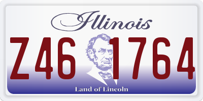 IL license plate Z461764