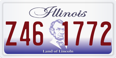 IL license plate Z461772