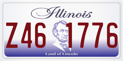 IL license plate Z461776