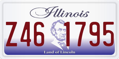 IL license plate Z461795