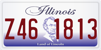 IL license plate Z461813