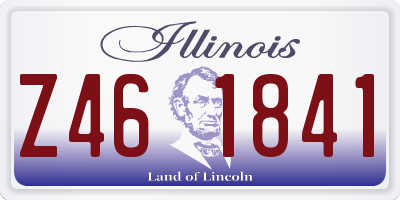 IL license plate Z461841