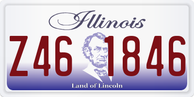 IL license plate Z461846
