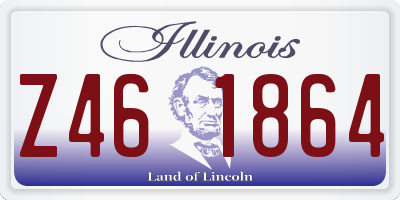 IL license plate Z461864