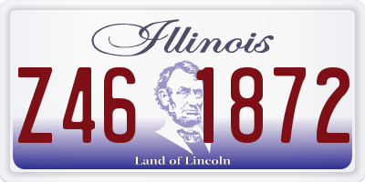 IL license plate Z461872