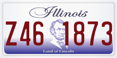 IL license plate Z461873