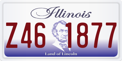 IL license plate Z461877