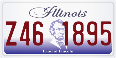 IL license plate Z461895
