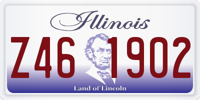 IL license plate Z461902