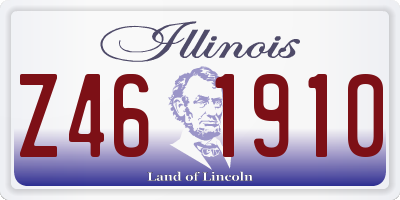 IL license plate Z461910