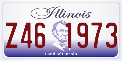 IL license plate Z461973