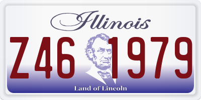 IL license plate Z461979