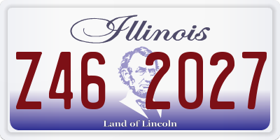IL license plate Z462027